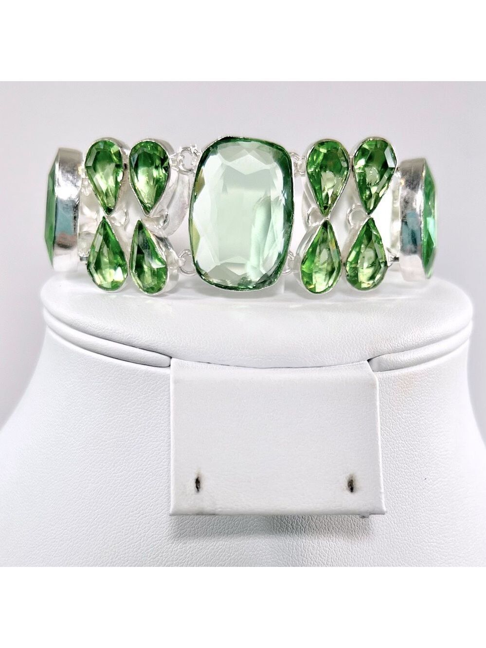 Peridot Large 925 Bracelet